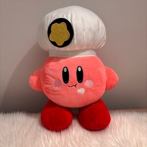Kirby Chef Plush Toy EUC